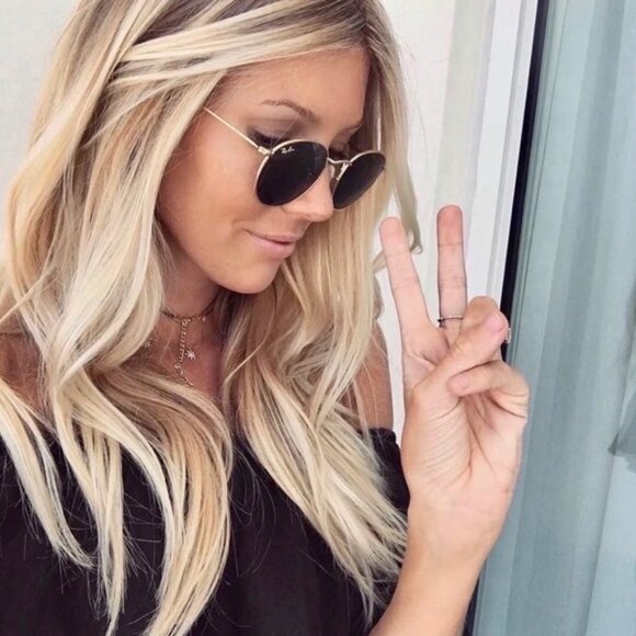 Ray Ban Round Metal Gold Frame RB3447 - Picture 3 of 12